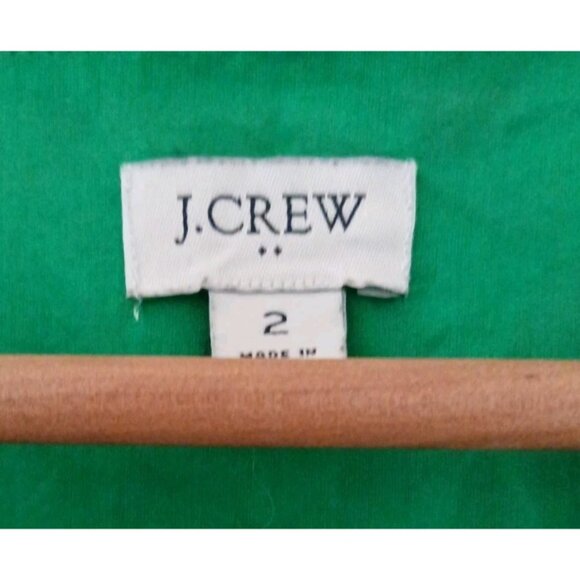 J. Crew Printed V Neck Ruffle Midi Dress - Picture 5 of 10